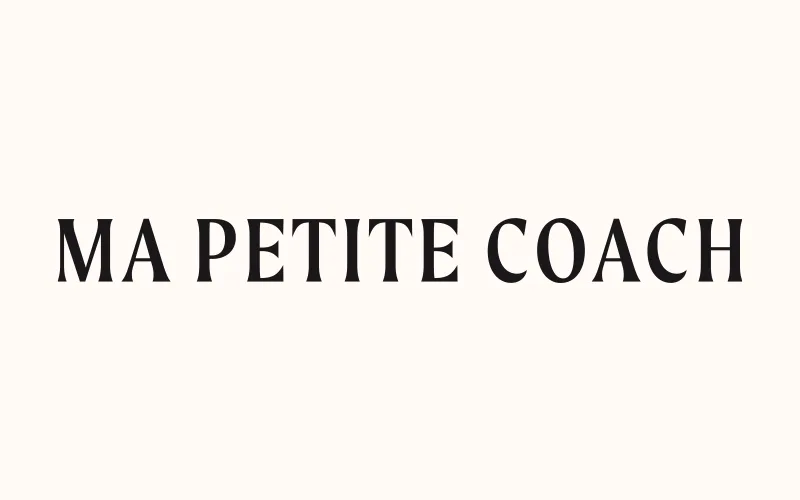 Logotypes d'une marque éthique et d'une coach